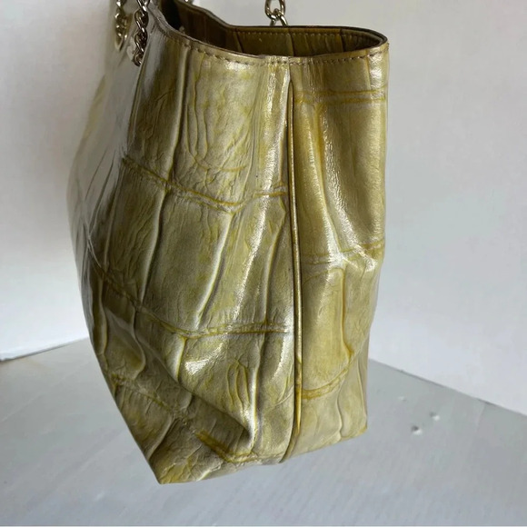 kate spade Knightsbridge Helena Croc Embossed Leather Tote - Picture 9 of 16